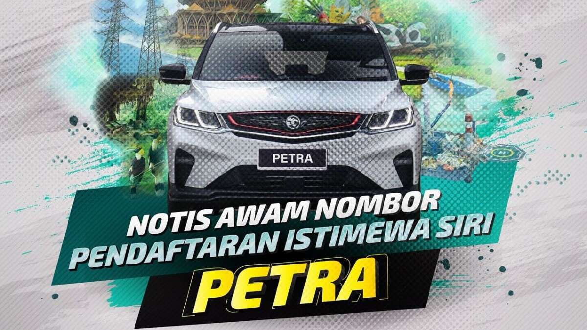 JPJ eBid: Nombor pendaftaran istimewa siri PETRA dibuka bidaan – باجي مينيوكونغ جدول أعمال سيفار كاربون JPJ eBid: Nombor pendaftaran istimewa siri PETRA dibuka bidaan – باجي مينيوكونغ جدول أعمال سيفار كاربون