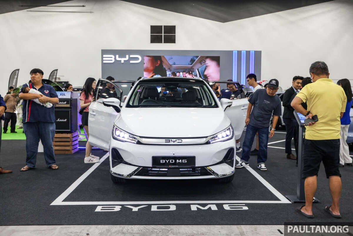 ACE 2024: تقدم BYD عروضًا رائعة على Seal وAtto 3 وDolphin – تحقق من سيارة M6 MPV الجديدة كليًا في SCCC ACE 2024: تقدم BYD عروضًا رائعة على Seal وAtto 3 وDolphin – تحقق من سيارة M6 MPV الجديدة كليًا في SCCC