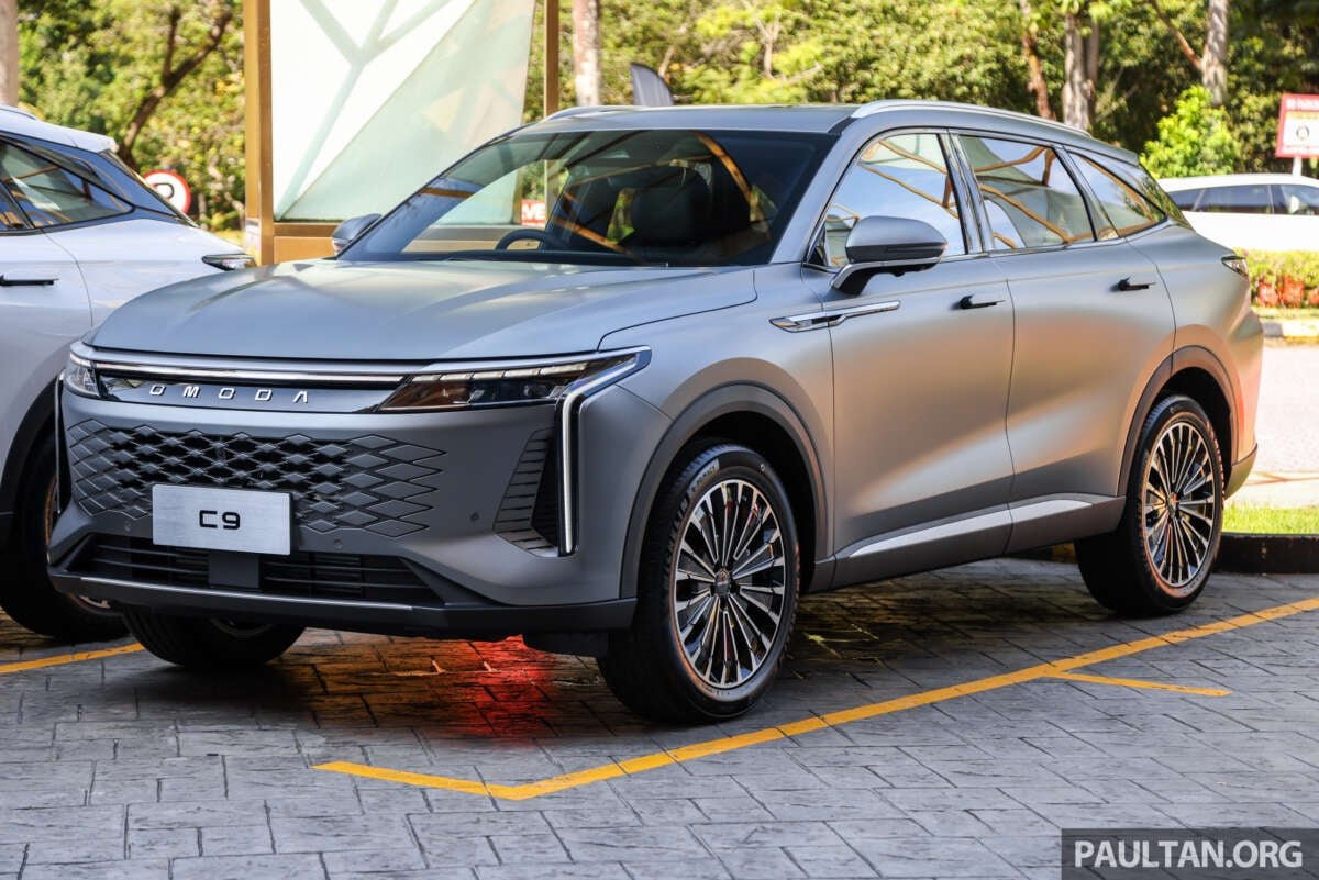 Omoda C9 من Jaecoo في المعاينة العامة في 1 Utama – ‘off-road SUV كوبيه’، 2.0T 261 PS/400 Nm، fr RM185k