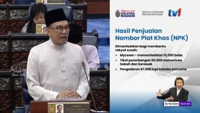 Belanjawan 2025: Hasil jualan Nombor Plat Khas (NPK) يمكن أن يكون ديمانفاتكان لبانتو جولونجان سوساه