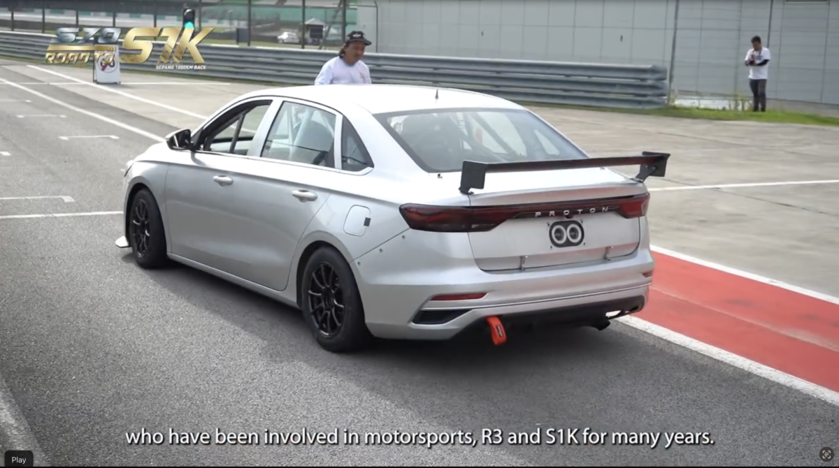 Kereta lumba Proton S70 R3 sah guna enjin Campro 1.6L dan kit aero lebih agresif dari versi konsep