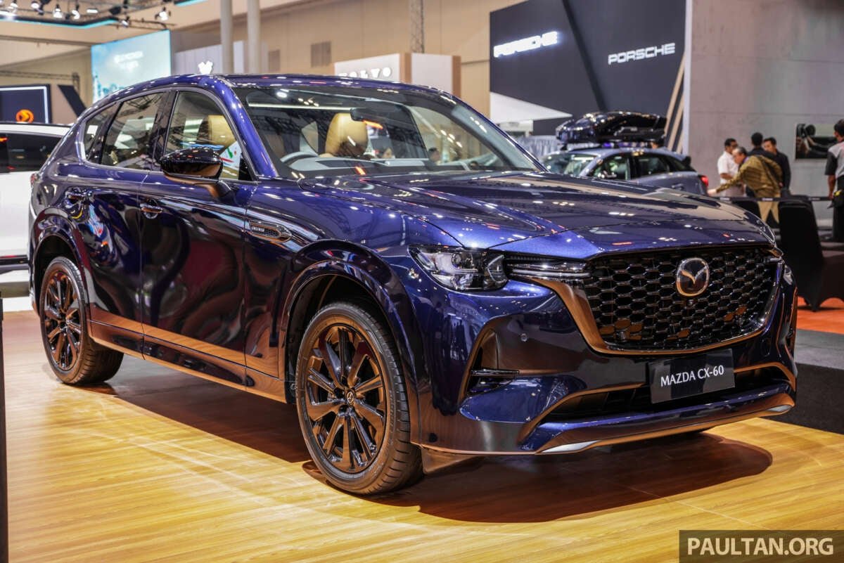 سيتم عرض Mazda CX-60 في KLIMS 2024 – سيارة رياضية متعددة الاستخدامات بخمسة مقاعد مبنية على منصة RWD بمحركات سداسية الأسطوانات سيتم عرض Mazda CX-60 في KLIMS 2024 – سيارة رياضية متعددة الاستخدامات بخمسة مقاعد مبنية على منصة RWD بمحركات سداسية الأسطوانات