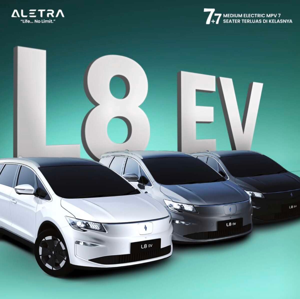 إطلاق Aletra L8 EV MPV – المنتج الأول للعلامة التجارية الإندونيسية يعتمد على Geely Jiaji L/Livan Maple 80V L إطلاق Aletra L8 EV MPV – المنتج الأول للعلامة التجارية الإندونيسية يعتمد على Geely Jiaji L/Livan Maple 80V L