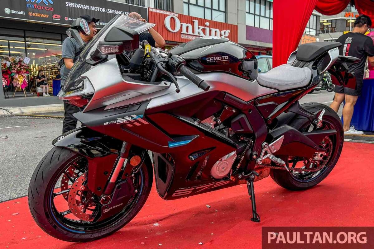 2025 CFMoto 675 SR-R الظهور الماليزي لأول مرة – 37888 رينجيت ماليزي 2025 CFMoto 675 SR-R الظهور الماليزي لأول مرة – 37888 رينجيت ماليزي