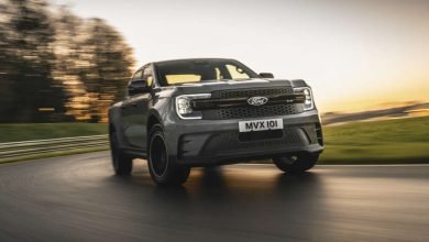 فورد رينجر MS-RT مزود بمحرك توربيني تايلاندي V6 3.0L، 240 PS/600Nm، طقم عجلات
