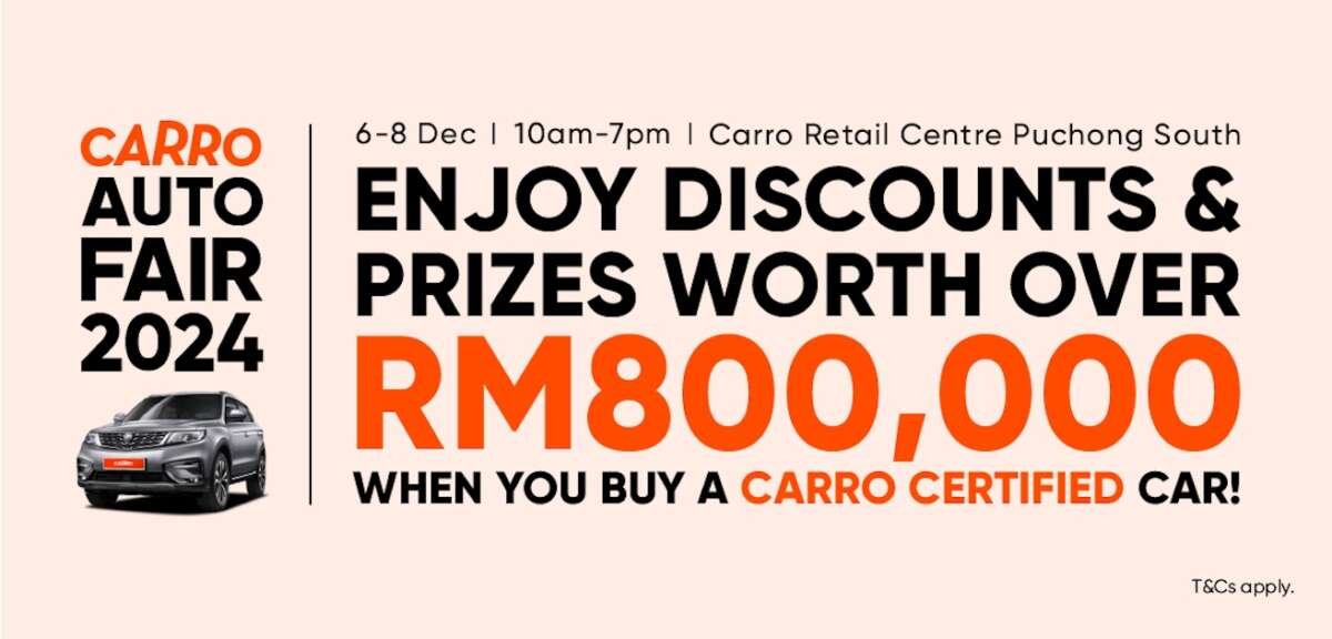 Carro AutoFair 2024: City RM62k، Civic RM72k، Saga RM29k، X50 RM66k مع ضمان لمدة عامين وخدمة مجانية