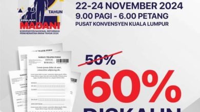 تقدم PDRM خصومات بنسبة 60% على السامان في نهاية هذا الأسبوع في حدث “Program Dua Tahun Kerajaan Madani”، KLCC