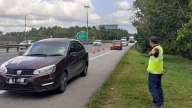 LLM BERI PERINGATAN LORONG KECEMASAN BUKAN EKSKLUSIF UNTUK MOTOSIKAL ، ELAKKAN KEMALANGAN MAUT
