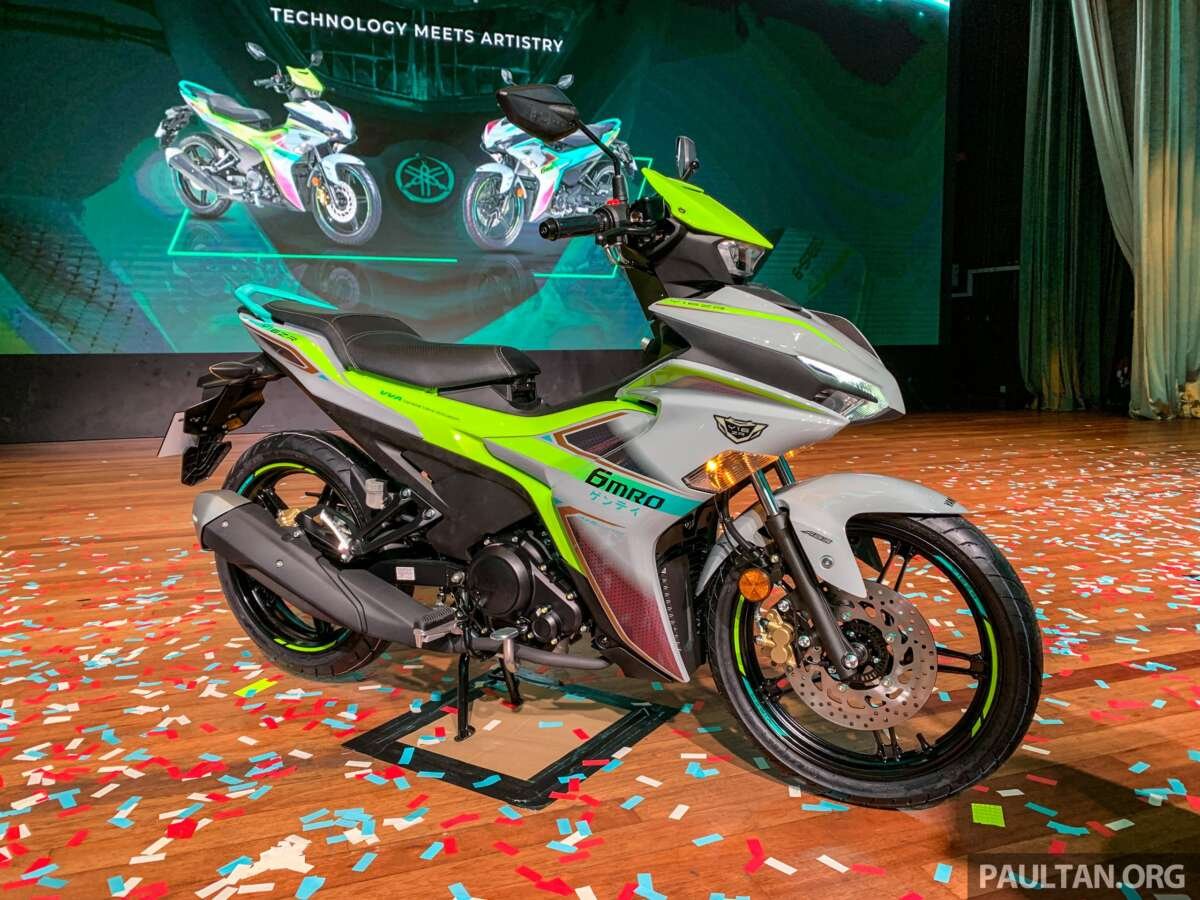 يمثل الإصدار المحدود من Yamaha Y16ZR 6MRO الإصدار رقم 6 مليون من Yamaha في ماليزيا، بسعر 13,668 رينجيت ماليزي يمثل الإصدار المحدود من Yamaha Y16ZR 6MRO الإصدار رقم 6 مليون من Yamaha في ماليزيا، بسعر 13,668 رينجيت ماليزي