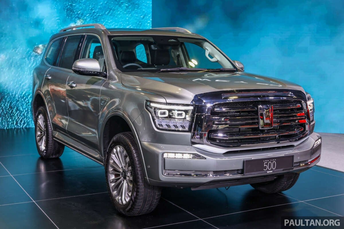 GWM Tank 500 Dipertontonkan di Malaysia – SUV 7-tempat duduk، 2.0T hybrid؛ باكال تيبا دي سيني بادا 2025 GWM Tank 500 Dipertontonkan di Malaysia – SUV 7-tempat duduk، 2.0T hybrid؛ باكال تيبا دي سيني بادا 2025