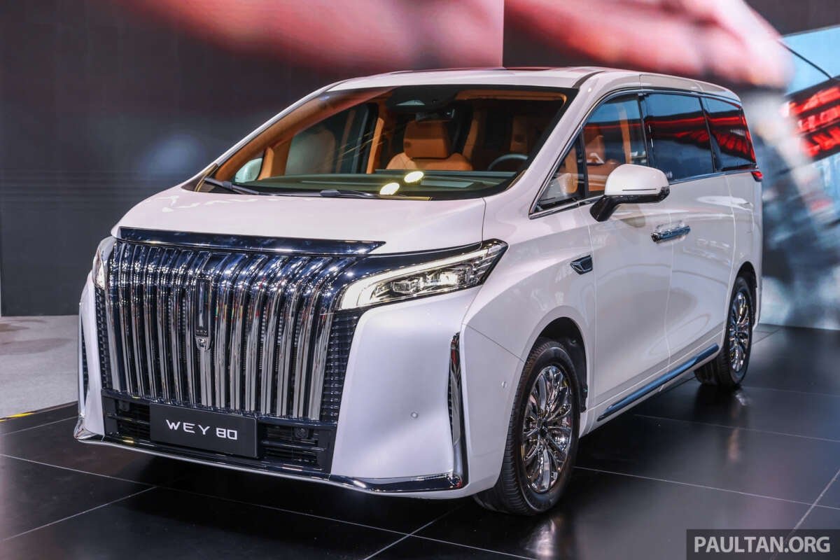 Pencabar Alphard، MPV GWM Wey 80 هجين تم نقله إلى ملقا في عام 2025 Pencabar Alphard، MPV GWM Wey 80 هجين تم نقله إلى ملقا في عام 2025