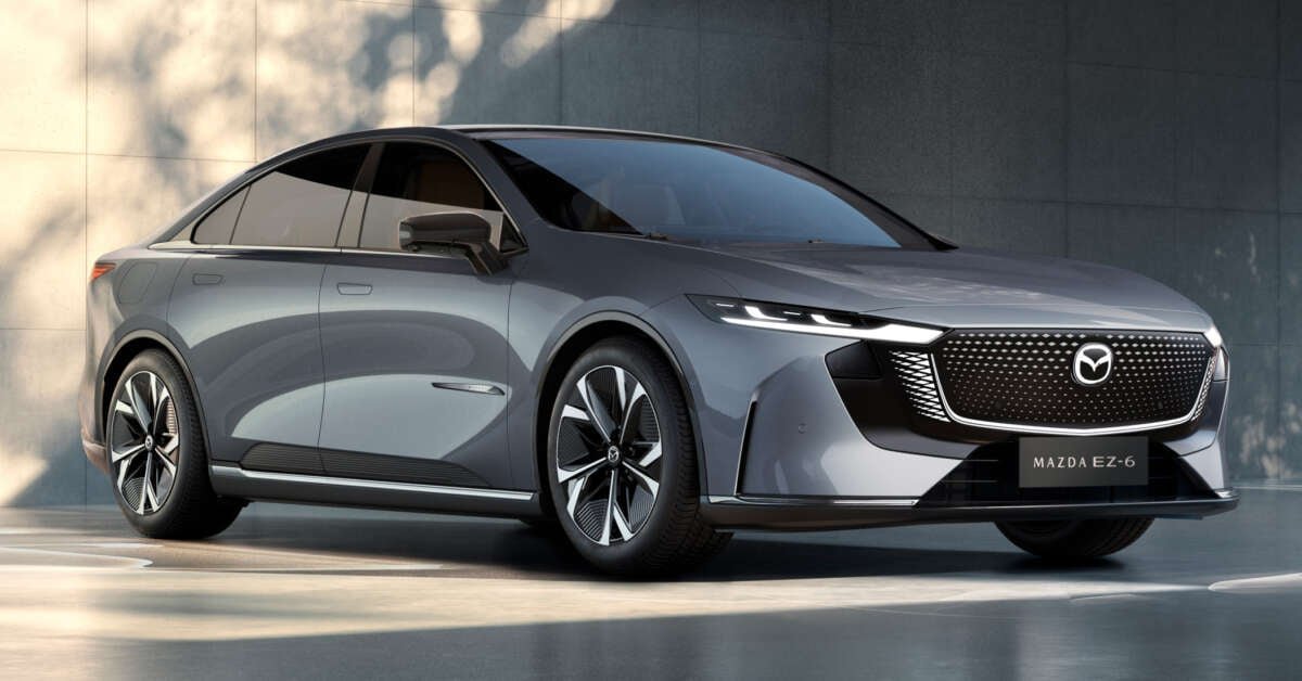 Mazda 6e 2025 EV dibangun di China sah ke pasaran Eropah، المملكة المتحدة؛ ada versi RHD, mungkin masuk ماليزيا? Mazda 6e 2025 EV dibangun di China sah ke pasaran Eropah، المملكة المتحدة؛ ada versi RHD, mungkin masuk ماليزيا?