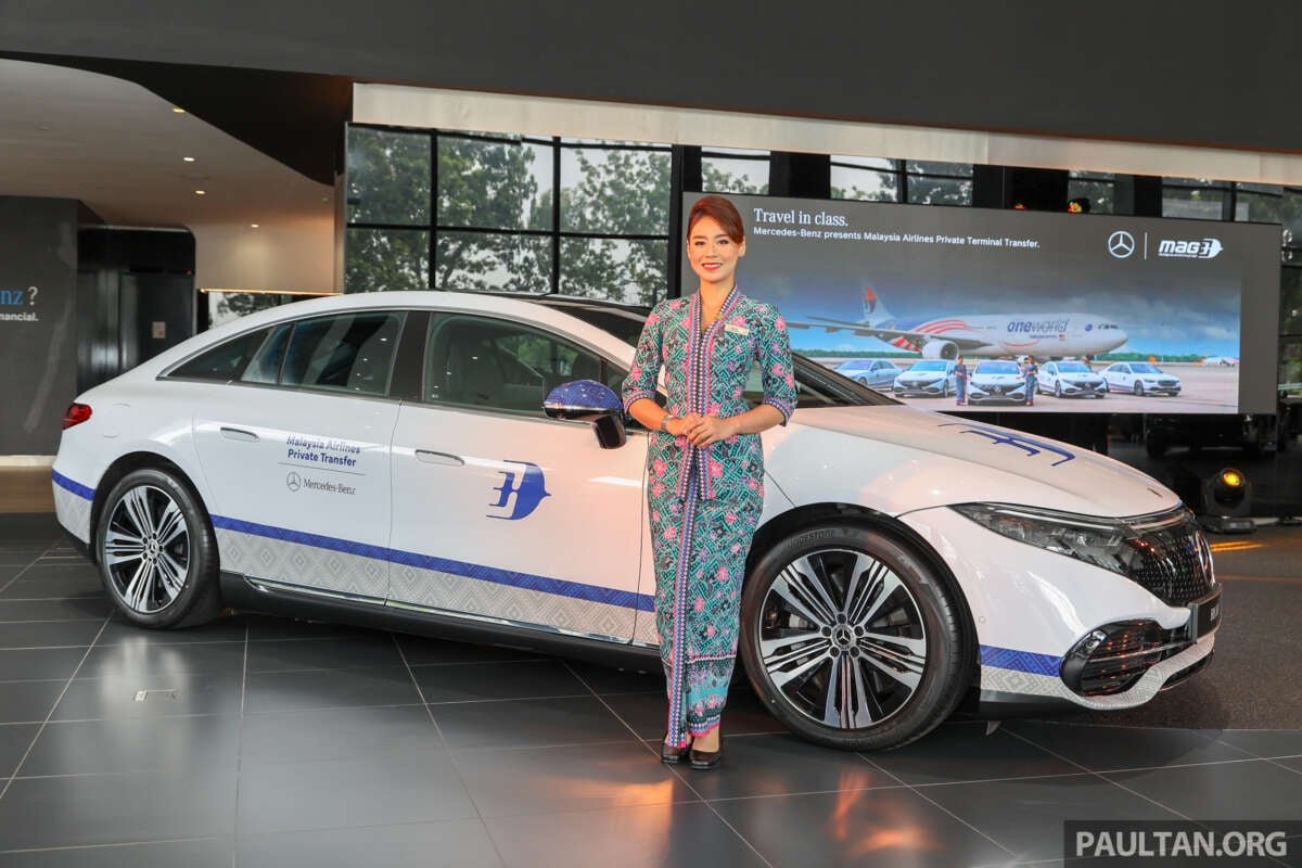 مرسيدس بنز ماليزيا والخطوط الجوية الماليزية Tawar Servis Pemindahan Terminal Persendirian di KLIA 1