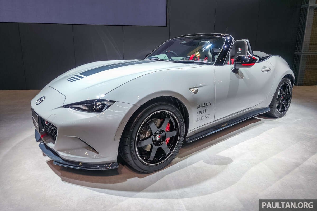 Mazda Spirit Racing Roadster 12R diperkenal di Jepun – Miata berkuasa 200 PS, 6MT, terhad hanya 200 وحدة Mazda Spirit Racing Roadster 12R diperkenal di Jepun – Miata berkuasa 200 PS, 6MT, terhad hanya 200 وحدة