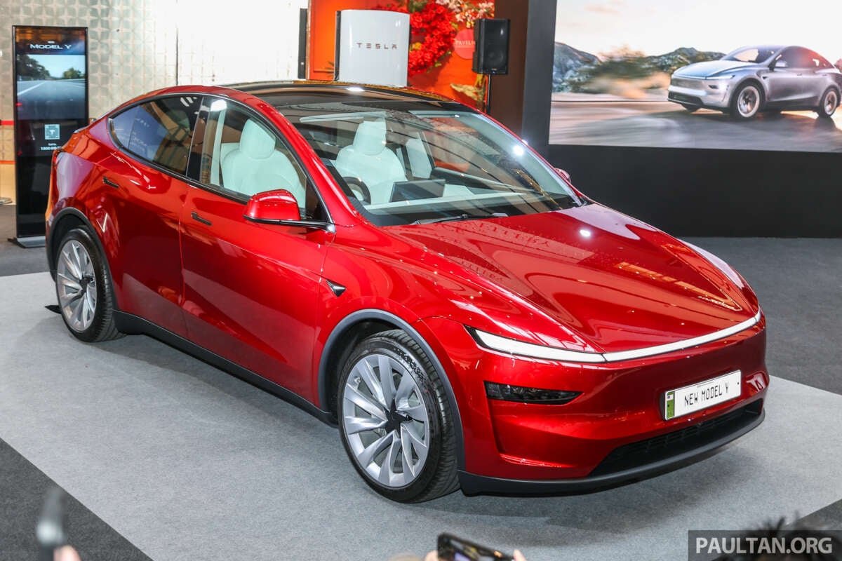 تم الإعلان عن Tesla Model Y Juniper Facelift في تايلاند – RWD و Long Range AWD ، من RM224K ، Q3 Delivery تم الإعلان عن Tesla Model Y Juniper Facelift في تايلاند – RWD و Long Range AWD ، من RM224K ، Q3 Delivery
