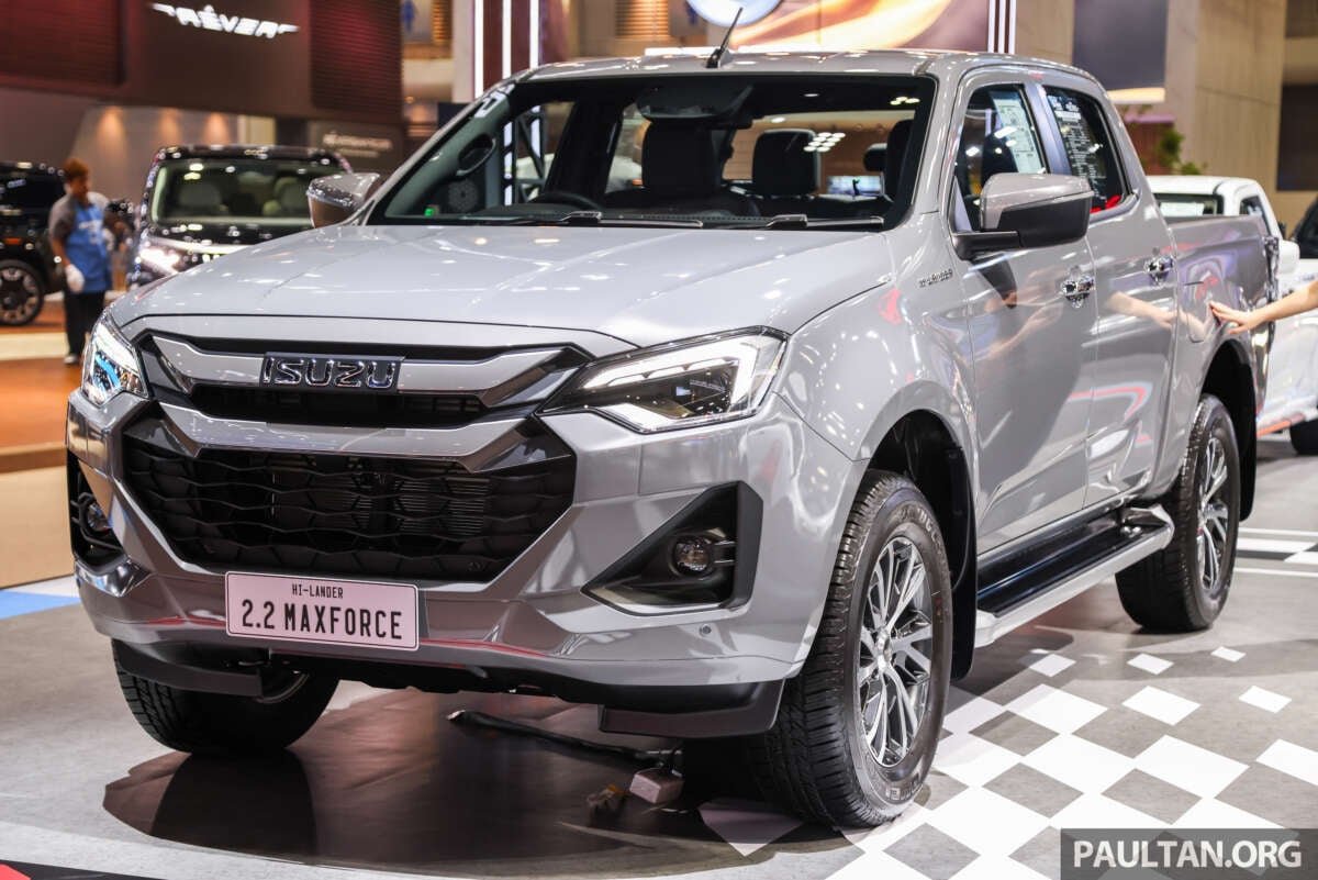 Bangkok 2025: Isuzu D-Max ، Mu-X Get 2.2L DDI Maxforce-163 PS/400 NM ، FC Lower ، 8 سرعات في