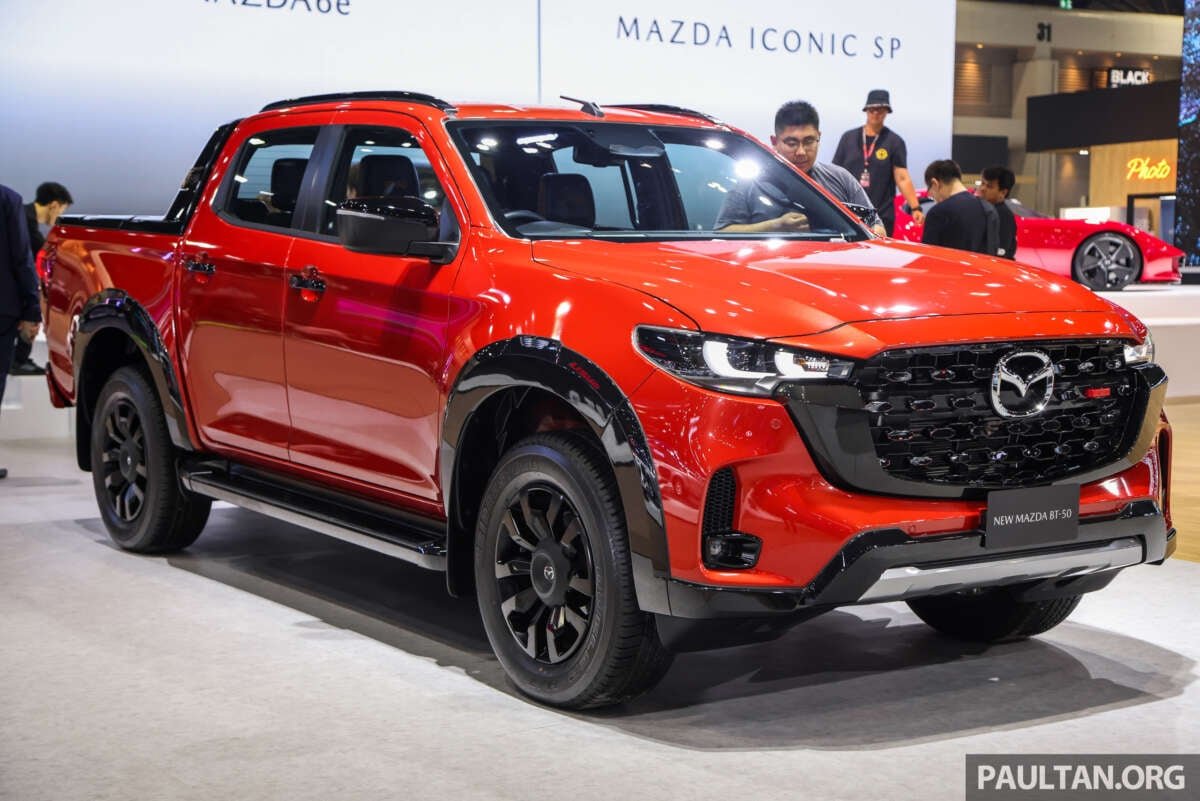 Bangkok 2025: Mazda BT -50 Facelift – Tampil Enjin 2.2L Turbodiesel Dan Kotak Gear 8at Baru ، Bermula RM100K Bangkok 2025: Mazda BT -50 Facelift – Tampil Enjin 2.2L Turbodiesel Dan Kotak Gear 8at Baru ، Bermula RM100K