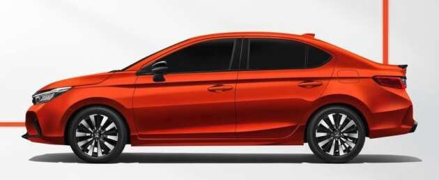 Honda City FaceLift متوفر الآن في خيار Phoenix Orange Pearl – RM400 على جميع المتغيرات الخمسة Honda City FaceLift متوفر الآن في خيار Phoenix Orange Pearl – RM400 على جميع المتغيرات الخمسة