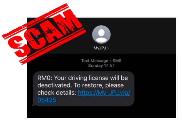 JPJ GESA ORANG RAMAI USAH TERPERDAYA DENGAN SMS PALSU BERHUBUNG PEMBATALAN LESEN MEMANDU JPJ GESA ORANG RAMAI USAH TERPERDAYA DENGAN SMS PALSU BERHUBUNG PEMBATALAN LESEN MEMANDU