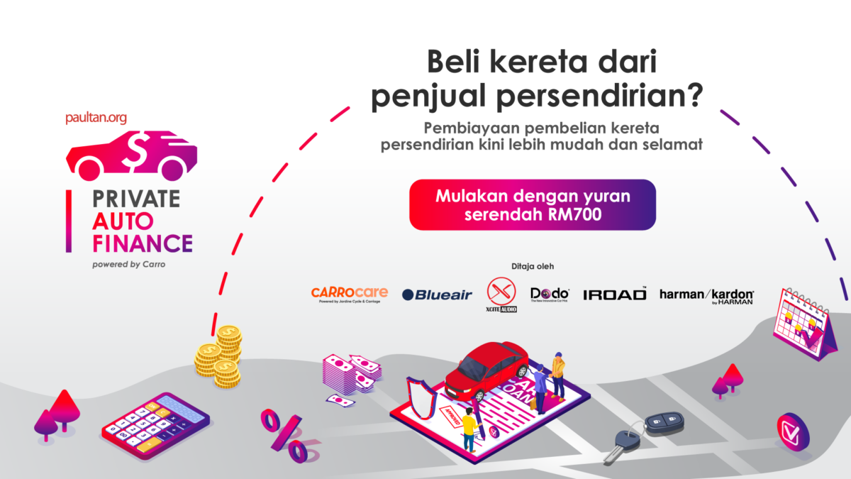 Pembiayaan Auto Persendirian Oleh Paultan.org-Perantara Jual-Beli Kereta Anda ؛ Dari RM700 + Baucar Pembiayaan Auto Persendirian Oleh Paultan.org-Perantara Jual-Beli Kereta Anda ؛ Dari RM700 + Baucar