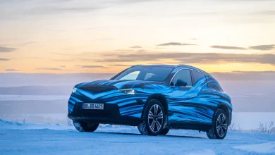 Electric Mercedes-Benz GLC النموذج الأولي الذي أزعج الاختبار في القطب الشمالي