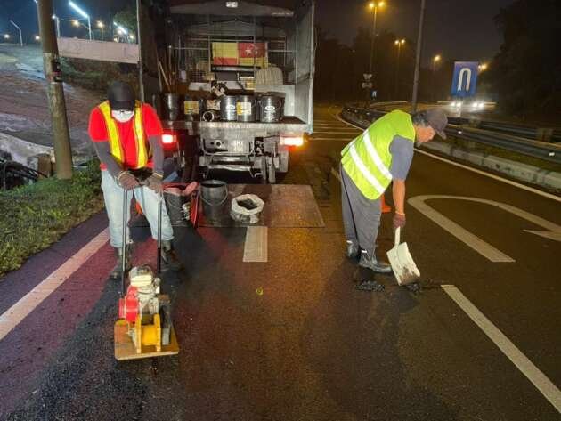 KKR ulangi peringatan supaya pihak konsesi segera tampal jalan berlubang dalam tempoh 24 jam KKR ulangi peringatan supaya pihak konsesi segera tampal jalan berlubang dalam tempoh 24 jam