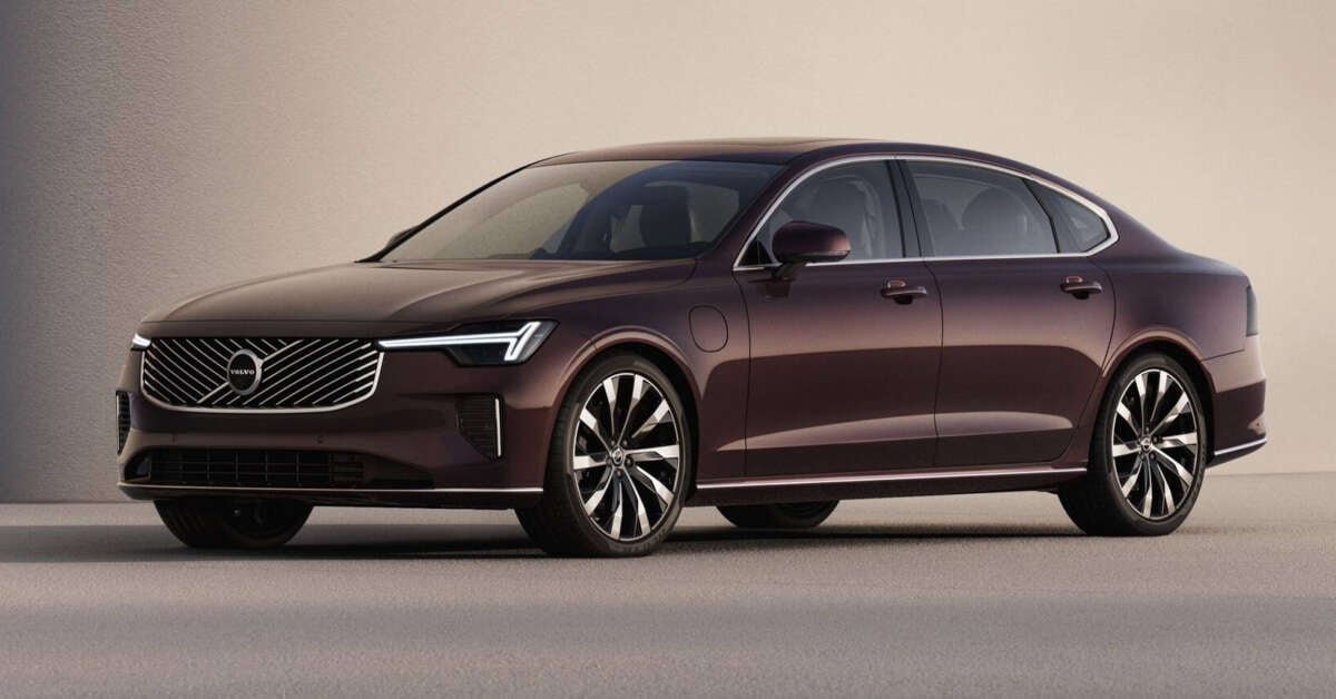 2025 Volvo S90 Daceelift لأول مرة مع مظهر منقح للغاية – هجينة خفيفة أو PHEV مع مجموعة تصل إلى 80 كم فولت 2025 Volvo S90 Daceelift لأول مرة مع مظهر منقح للغاية – هجينة خفيفة أو PHEV مع مجموعة تصل إلى 80 كم فولت