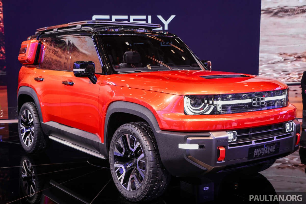 Geely Galaxy Cruiser Tampil di Shanghai Dengan Gaya 4×4 ، Penggerak Phev – Model Offroad Proton EMAS؟ Geely Galaxy Cruiser Tampil di Shanghai Dengan Gaya 4×4 ، Penggerak Phev – Model Offroad Proton EMAS؟