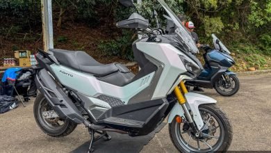Sym Adxtg 400 Bakal Tiba Di Malaysia Mei Ini – Skuter 399 CC 34.5 HP Dengan Transmisi CVT ، Pacuan Rantai