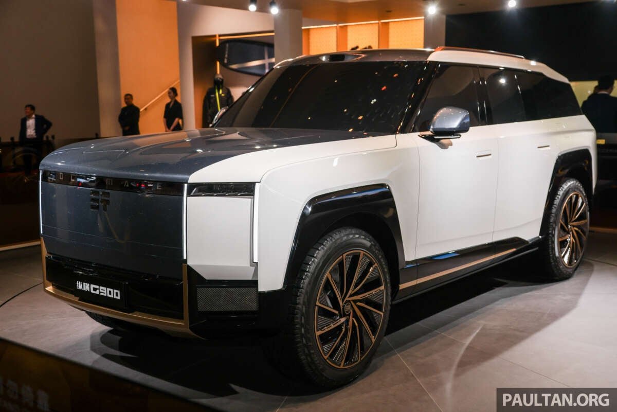 Jetour G900 Didedah di Auto Shanghai 2025 – Model Konsep SUV Mewah Dengan Tork Hingga 18000 Nm! Jetour G900 Didedah di Auto Shanghai 2025 – Model Konsep SUV Mewah Dengan Tork Hingga 18000 Nm!