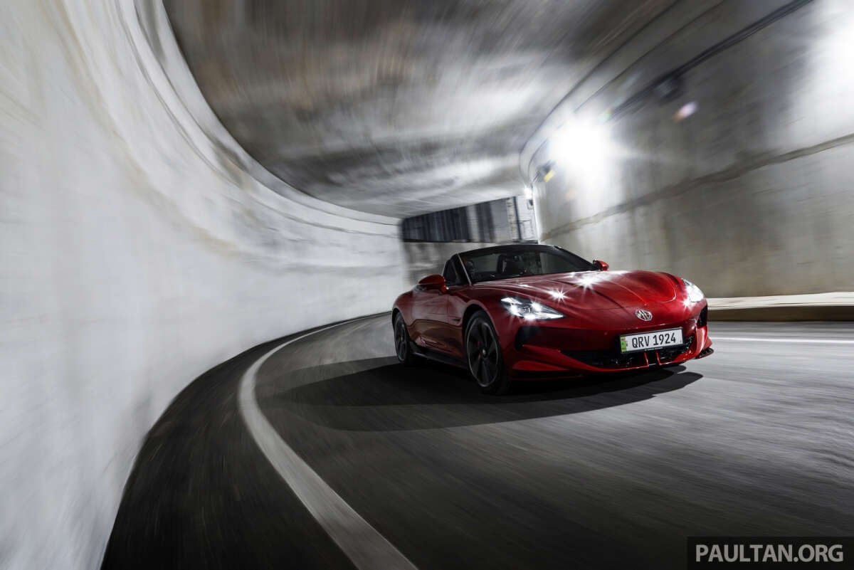 MG Cybersster Malayian Gallery-تحقق من هذا RM320K مقص 544 PS AWD EV Roadster