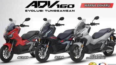 هوندا ADV 160 Dengan Warna Baru – Dari RM13،249