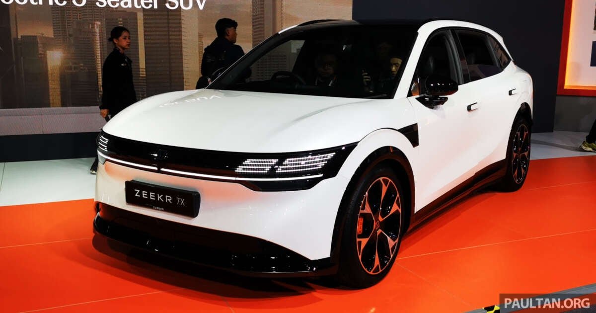 Zeekr 7x Dipertonton di Malaysia – Jarak Gerak 600 KM ، 3 Varian ؛ RM182K-230K Untuk 500 Pelanggan Pertama Zeekr 7x Dipertonton di Malaysia – Jarak Gerak 600 KM ، 3 Varian ؛ RM182K-230K Untuk 500 Pelanggan Pertama