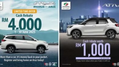 Perodua June 2025 PROMO-ATIVA يحصل على 1000 رينجيت ماليزي ، خصم 400 رينجيت ماليزي على Aruz 7 مقاعد
